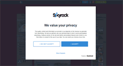 Desktop Screenshot of pompier60270.skyrock.com