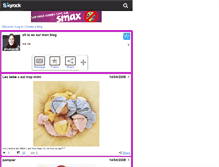 Tablet Screenshot of elodiekiki.skyrock.com