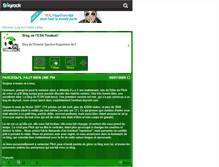 Tablet Screenshot of esnfoot.skyrock.com