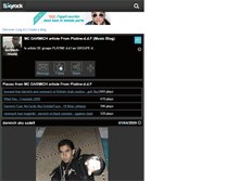 Tablet Screenshot of darmich-music.skyrock.com