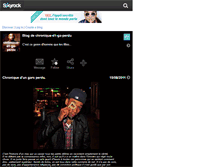 Tablet Screenshot of chronique-d1-ga-perdu.skyrock.com