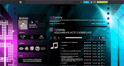 Desktop Screenshot of djconsty.skyrock.com