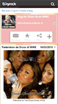 Mobile Screenshot of divas-divas-wwe.skyrock.com