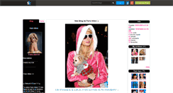 Desktop Screenshot of paris-hilton100.skyrock.com