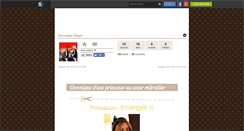 Desktop Screenshot of chronique-nayla.skyrock.com