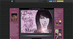 Desktop Screenshot of maellys-story.skyrock.com