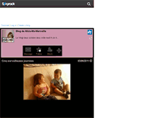 Tablet Screenshot of alicia-ma-merveille.skyrock.com
