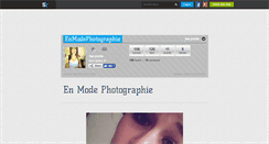 Desktop Screenshot of enmodephotographie.skyrock.com