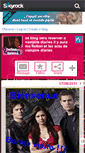 Mobile Screenshot of fiction--delena.skyrock.com