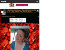 Tablet Screenshot of celine-collinet.skyrock.com