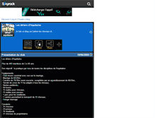 Tablet Screenshot of etrier-aquitaine.skyrock.com