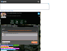 Tablet Screenshot of faclubesbandacalypso.skyrock.com