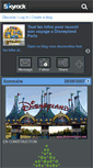 Mobile Screenshot of disneyland-guide.skyrock.com