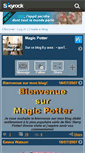 Mobile Screenshot of harry-potter-fan-01.skyrock.com