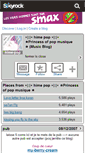 Mobile Screenshot of hime-pop.skyrock.com