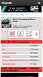 Mobile Screenshot of christina---aguilera.skyrock.com