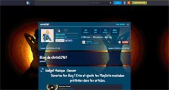 Desktop Screenshot of chris02969.skyrock.com