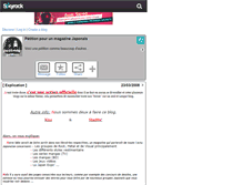 Tablet Screenshot of japan-mag-petition.skyrock.com