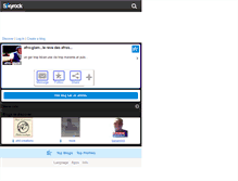 Tablet Screenshot of afro-glam.skyrock.com