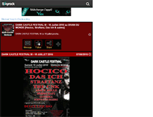 Tablet Screenshot of dark-castle-festival.skyrock.com