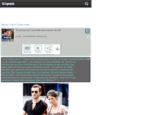 Tablet Screenshot of actors-gossip-girl.skyrock.com