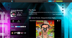 Desktop Screenshot of living-to-the-music.skyrock.com