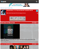 Tablet Screenshot of dbz-le-film.skyrock.com
