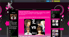 Desktop Screenshot of death-note--67.skyrock.com