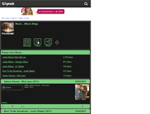 Tablet Screenshot of chloeyxbieberxs0ng.skyrock.com