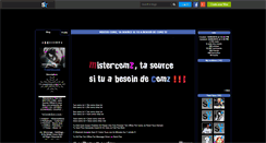 Desktop Screenshot of mister-comz.skyrock.com