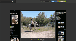 Desktop Screenshot of flash-mon-poney.skyrock.com