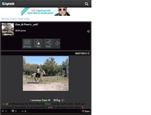 Tablet Screenshot of flash-mon-poney.skyrock.com
