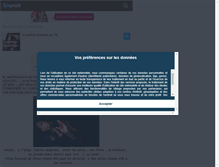 Tablet Screenshot of la-petite-brune-du-74.skyrock.com