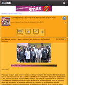 Tablet Screenshot of expressfoot.skyrock.com