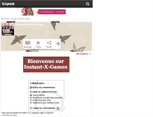 Tablet Screenshot of instant-x-games.skyrock.com