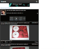 Tablet Screenshot of celinedion170.skyrock.com
