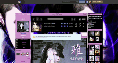 Desktop Screenshot of miyavi-jrock.skyrock.com