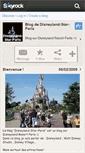 Mobile Screenshot of disneyland-star-paris.skyrock.com