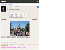 Tablet Screenshot of disneyland-star-paris.skyrock.com