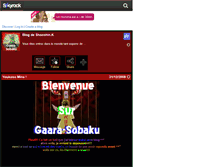 Tablet Screenshot of gaara-sobaku.skyrock.com