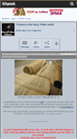 Mobile Screenshot of harrypotter-fictions.skyrock.com