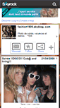 Mobile Screenshot of fashion1909.skyrock.com