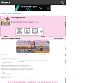 Tablet Screenshot of crossing-paradise.skyrock.com