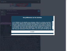 Tablet Screenshot of michael-jackson91.skyrock.com