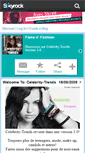 Mobile Screenshot of celebrity-trends.skyrock.com