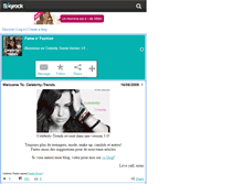 Tablet Screenshot of celebrity-trends.skyrock.com