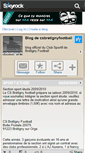 Mobile Screenshot of csbretignyfootball.skyrock.com
