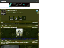 Tablet Screenshot of callofduty-titi.skyrock.com