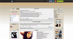 Desktop Screenshot of daniellealex.skyrock.com