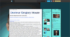 Desktop Screenshot of docteur-gregory-house.skyrock.com